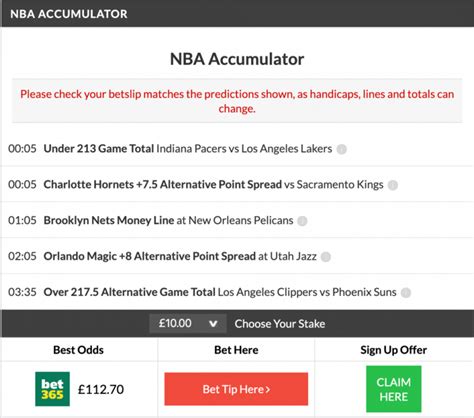 nba accumulator|free super betting tips.